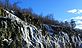 Ice along I - 287 North. Taken 01-04-10 I - 287 North Wanaque NJ by John Maas.