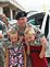 Sergeant Adam Lenz his son Caleb and niece Alexis. Taken 8-3-2010 Peosta Community Center, 7896 Burds Road by Kim Carner.