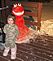 "Averee and Elmo the Snowman". Taken Friday December 11th  in Dubuque Iowa by Holly and Honey.