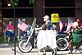 kenny  palm  on motorcycle. Taken labor day parade by steve  allen.