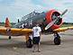 Chad with WWII plane. Taken July 2009 Dubuque Airport by Dad.