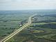 Hwy. 151 South as seen from the air. Taken July 2009 Dubuque by Chad.