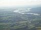 Mississippi River from the air. Taken July 2009 Dubuque area by Chad.