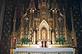 The carefully crafted main alter inside St. Mary's Catholic Church. Taken 7-09 Dubuque, IA. by Theresa.