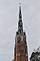 St. Mary's parish was founded in 1849 and first called Holy Trinity. Forty German families petitioned Bishop Mathias Loras for permission to form a new congregation. The steeple and cross rise 252 feet above Dubuque, IA. skyline Taken 7-09 by Theresa