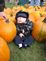 Regan, at the pumpkin patch.