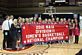 Allison Hulst Cassville WI. Northwestern College, second in red uniform from left.. Taken March 16 2010 Laides NAIA Division ll National Championship Sioux City IA by Robert Keller.