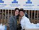 Laurie Miller and Kiley Rahe Prepare their Packet Pickup Table. Taken October 17th, 2009 Unified Therapy Services by Sarah Biedermann.