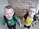 Brody Ruffridge (left), Kaiden Pint (right). Taken 1st day of school-1st grade by Jenni Ruffridge.