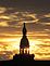 The courthouse in Dubuque stands out against a brilliant sky. Taken Saturday evening during the Taste of Dubuque by Dawn Pregler.