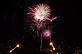 fireworks from near the yardarm. Taken july 3rd dbq by steven schleuning .