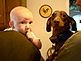 Grandson Chase and my weinerdog whos name is Video. Taken On Sept. 13, 2009 in my kitchen by my daughter, Angela.