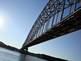 Julien Dubuque Bridge. Taken 6-29-09 Mississippi River by Peggy Driscoll.