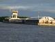 Barge on the River, taken 7-2-09 on the Mississippi River by Peggy Driscoll.