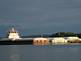 Barge on the River. Taken 7-2-09 on the Mississippi River by Peggy Driscoll.