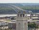 Julien Dubuque Bridge and downtown Dubuque. Taken 09-19-09 4th Street Elevator by Peggy Driscoll.