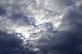 Clouds break apart to blue sky. Taken September 3, 2010 in Dubuque by Beth Jenn.