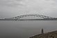 Julien Dubuque Bridge Fog. Taken 5-2-12 Riverwalk by Gary Conlon.