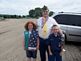 Emily & Jaden Dieters & Don Dugan. Taken Flag Day, June 14th, 2010 All Veterans Memorial by Tracey Dieters.