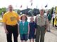 Gary, Emily & Jaden Dieters & Dick Collins. Taken Flag Day, June 14th, 2010 All Veterans Memorial by Tracey Dieters.