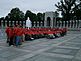 Honor Flight Veterans at the World War II Memorial. Taken May 18, 2010 Washington D.C. by Ellen Ernst.