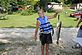 KD HOYER CAUGHT A 27.5 INCH 9 POUND WALLEYE. Taken LABOR DAY 2009 CASSVILLE, WI by GINGER HOYER.