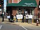 350.org International Day of Climate Action . Taken 24 Oct 2009 300 Main St Dubuque IA by Richard Fischer.