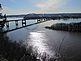 Wisconsin Bridge and River. Taken 3/29/11 Wisconsin by Lexi Wilson.