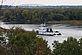 Barge on the Mississippi River. Taken Sunday October 11, 2009 Mines of Spain overloking the Mississippi River by Rich Bugalski.