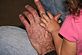 G'pa and Grandaughters hand. Taken 3-3-11 dubuque at home by d frommelt.