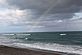 Rainbow and the ocean. Taken Jan 1 2011 Fl by defrommelt.