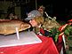 Dropping of the Carp  2010 Queen Kissing the Carp. Taken January 1, 2010 Lucky Park, Prairie du Chien, WI by REPaske.