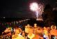 Fireworks over Mississippi River. Taken Friday, July 3 Eagle Point Park in Dubuque by Jeremy Jones.