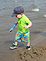 Jaxon Ranallo. Taken 9-6-09 Mississippi River in Dubuque by Nancy Odefey.