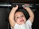 Carter Lee's Perfect Pull-Up. Taken July 2009 at home by Joanne .