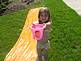 Evelyn Davis, age 3. Taken June 2009. Summer fun at Grandma & Grandpa's house! by Cathy Davis.