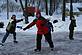 Skating in Sageville. Eichman Family