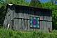 Barn Quilt on an old barn. Taken May 2009 Kentucky by Georgia Goebel.