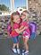 Laney Ruffridge (left), Mady Pint (right). Taken 1st day of Preschool Dubuque by Jenni Ruffridge.