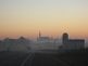 A western view of Luxemberg, Iowa in the early morning fog. Taken October 24, 2011 Luxemberg, Iowa by Ruth Deutmeyer.