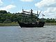 A Pirate Ship on the Mississippi. Taken Wednesday, August 18, 2010 on the Mississippi by Pat Fair .