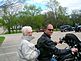 Helen Stock and Grandson Troy Timmerman. Taken Mothers Day 2009 Flora Park Dubuque by Rose Merfeld.