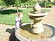 Ayden Cady putting pennies in the fountain. Taken August 