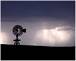 Windmill on a stormy evening. Taken July 2008 South Dakota by Dave Smethers.