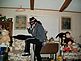 Sue Voels, dressed as Michael Jackson for work.. Taken Halloween at home by S.